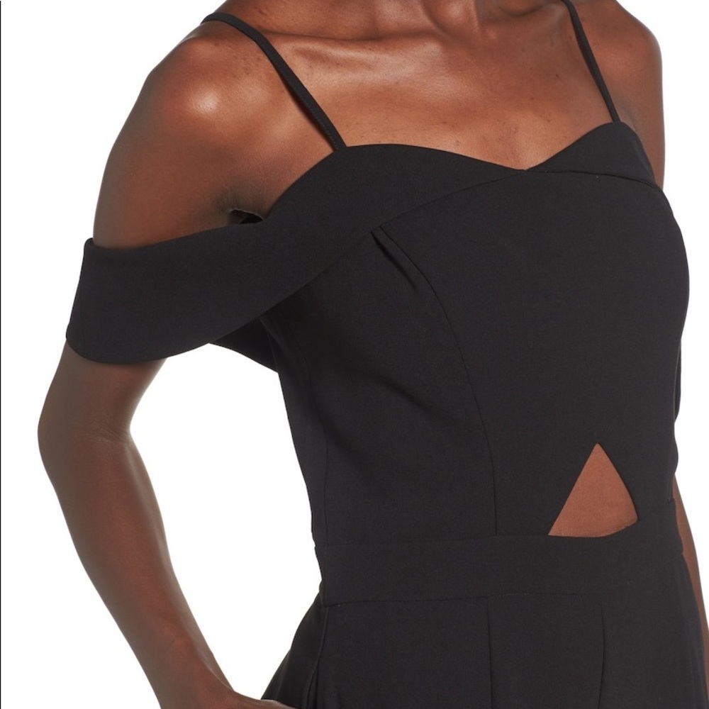 J.O.A Off the Shoulder Jumpsuit